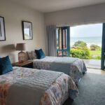 Kuaotunu Bay Lodge Bedroom 3 2x King Single Beds